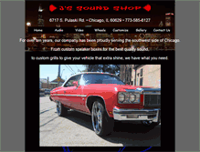 Tablet Screenshot of jsoundshop.com